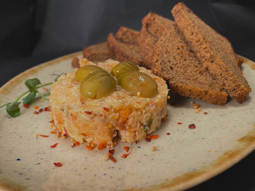 Тартар з лосося (150г)