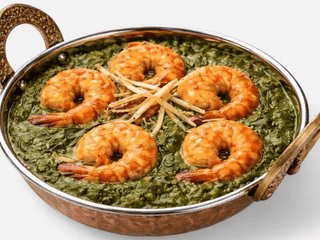 Prawns Saag🌶️
