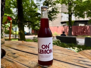 OnLemon Czarna porzeczka 0.33l
