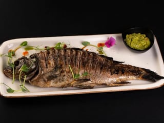 Короп смажений на  мангалi