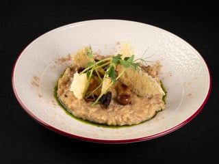 Рiзотто з бiлими грибами