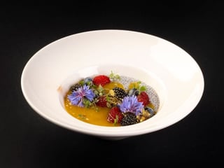 Десерт Чiа  з манговим пюре