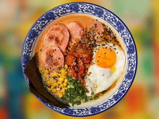 Сирний спайсі рамен