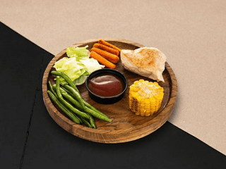 Kurczak sous vide z warzywami grillowanymi