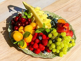 Фруктова екібана