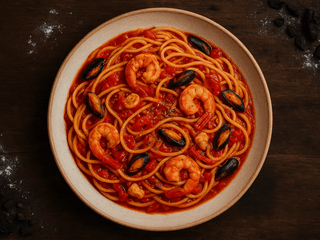 Spaghetti Ai Frutti di Mare