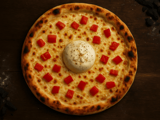Pizza - Con Burrata e Paprika 32cm