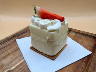 Dezert: Limetkový cheesecake s bílou čokoládou