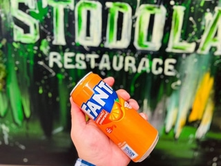 Plechovka Fanta