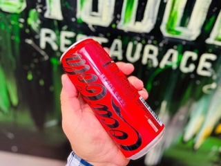 Plechovka Coca cola zero