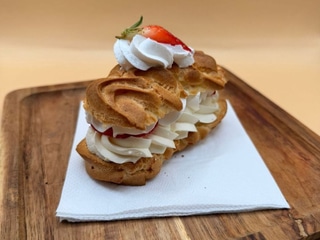 Dezert: Jahodový sendvič