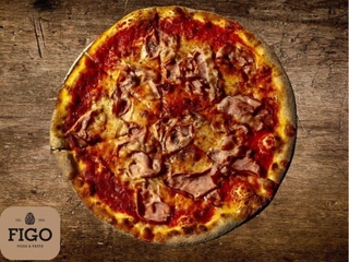 AL COTTO - rajčata, mozzarella, šunka od kosti, oregano