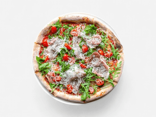 Pizza Crudo e rucola