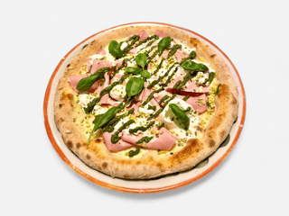 Pizza Burrata e pistacchio