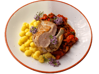 POLLO ALLA CACCIATORA „ETNA”