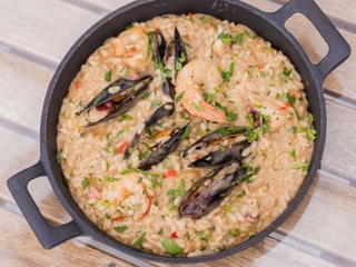 RISOTTO Z OWOCAMI MORZA