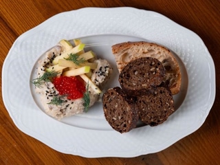 Форшмак з грінками