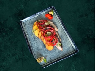 Оселедець з цибулею та картоплею