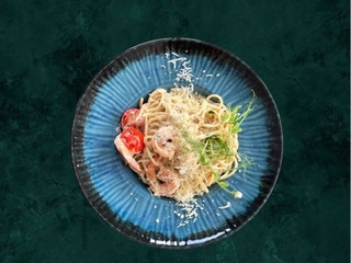 Паста з креветками