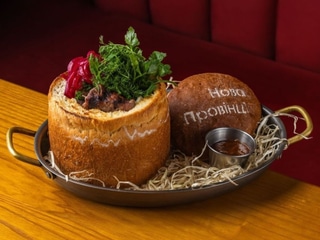 Шашлик в хлібі