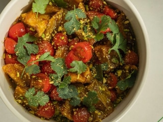 Баклажан солодко-гострому соусі