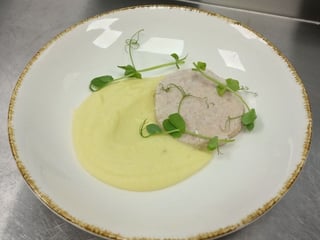 Індича котлета з картопляним пюре