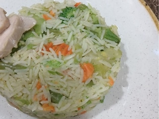 Рис з овочами