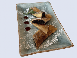 Млинці з маком та родзинками