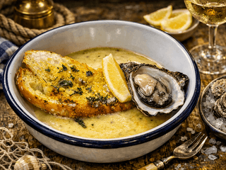 Суп устричний