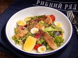 Салат з червоного окуня