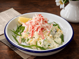 Олів’є зі сніжним крабом