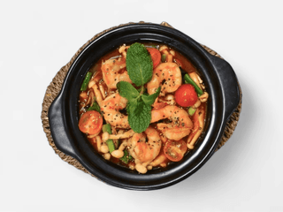 KREVETY v SATAY OMÁČCE