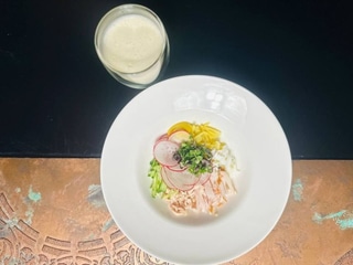 Окрошка з куркою