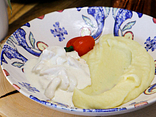 Вершкова курочка з пюре