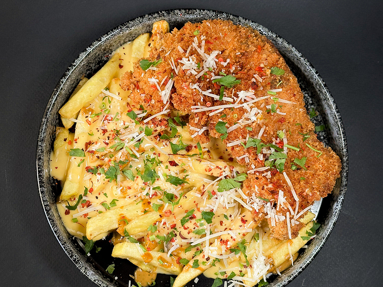 Fries+ з хрустким курячим бедром