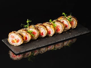 Tempura s krabom
