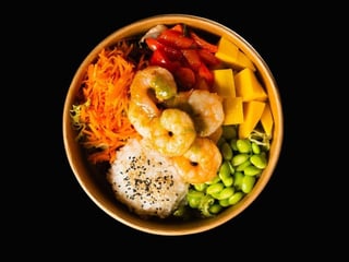 Bowl s krevetami
