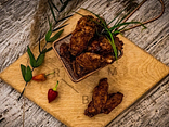 62. STICKY BBQ WINGS