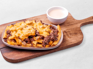 Zapekané steakové hranolky