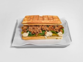 Gofr pulled pork