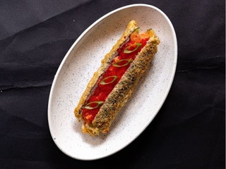 Hot-dog sushi Krevety