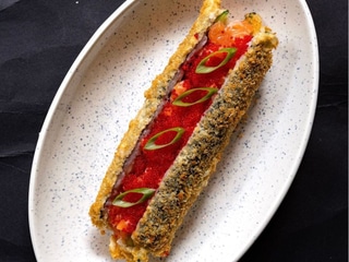 Hot-dog sushi Tuňák