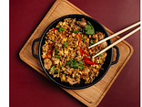 Рис WOK з куркою