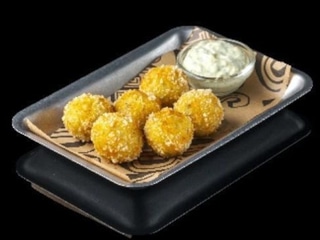 Сирні крокети з креветкою