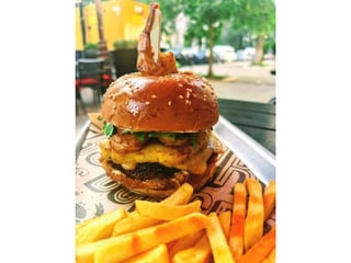 Бургер Алоха 🥩🦐🍍🍔