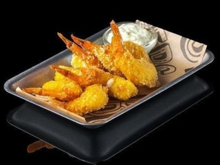 Соковиті креветки в хрусткій паніровці panko