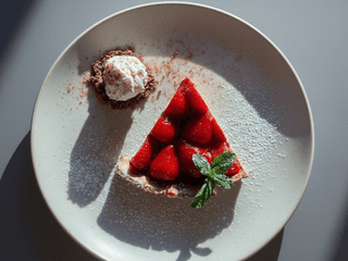 Полуничний тарт