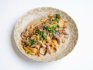 Тальятелле з грибами 