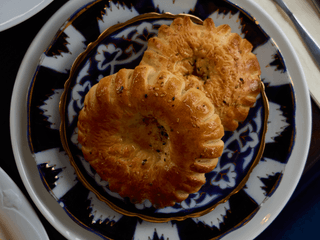 Lepjoška / Лепёшка / Lepyoshka (flatbread) 