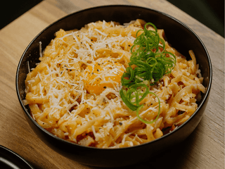 Udon Miso Carbonara Wege